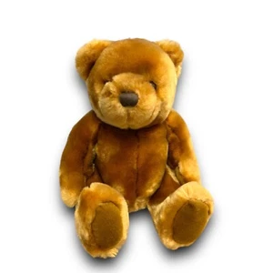 Velvets by Greek Classic Teddybär Stofftier Plüschtier 8 Zoll goldbraun sitzend - Bild 1 von 7