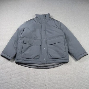 ROXY Women Puffer Jacket Medium 10(AU) Black This Time Puffer Snap Winter RP$159 - Picture 1 of 10