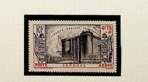 SENEGAL Sc CB1 NH ISSUE OF 1939 - FRENCH REVOLUTION - BASTILLE - Picture 1 of 1