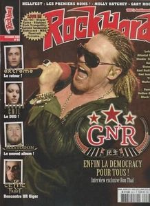 ROCK HARD N°83 GUNS N'ROSES / EXTREME / LACUNA COIL / MASTODON / CELTIC FROST - Picture 1 of 2