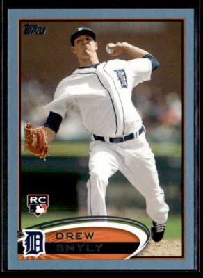 Drew Smyly RC - 2012 Topps Update Walmart Blue Border Rookie #US221 Tigers - Image 1 of 2