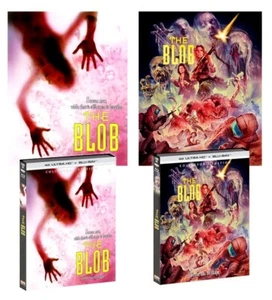 The Blob (1988): 4K, Blu Ray w/ 2 Slipcover & 2 Poster Set Sealed New Mint SF US - Bild 1 von 10