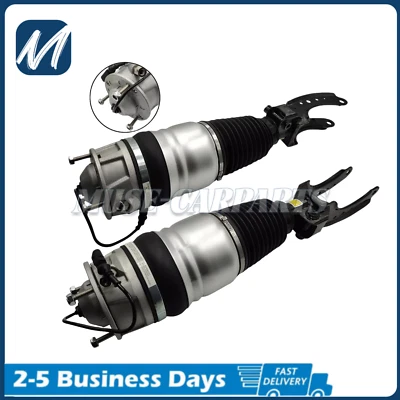 Front Air Suspension Shock Struts For Porsche Cayenne VW Touareg 2011-2016 - Image 1 of 4