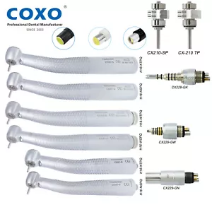 Pieza de mano de fibra óptica dental de alta velocidad COXO apta para acoplamiento LED KAVO NSK 6 orificios - Imagen 1 de 76