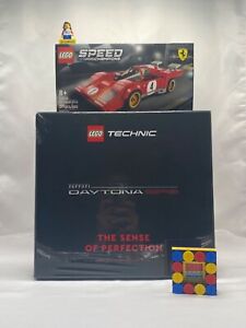 👀 NEW Limited LEGO Ferrari Daytona SP3 Sense of Perfection Book SEALED + Bonus