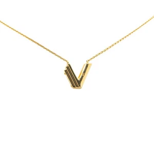 LOUIS VUITTON LV&ME V PendantNecklace M61077 Women 【Used】 - Picture 1 of 6