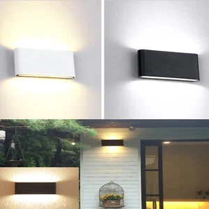 1/10x COB 6W 12W LED Wall Light Dual Head Sconce Lamp Outdoor Light Fixture LTW - Picture 1 of 13