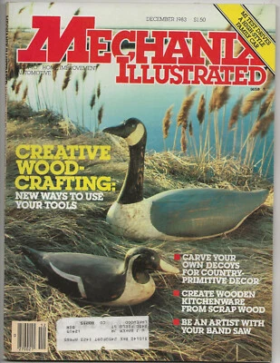 Mechanix Illustrated December 1983 Vintage How To Magazine Foto 1 de 2
