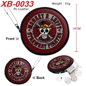 One Piece Luffy Anime kleine Geldbörse Schlüssel Ipod Etui PU Wallet key Case - Picture 1 of 4