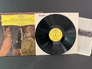 AMADEUS QUARTETT LP - MOZART D-DUR KV499 /B-DUR KV589 - Picture 1 of 4