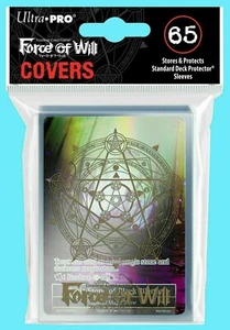 65 ULTRA PRO FORCE OF WILL COVERS Sleeve PROMO CARD Magic Stone of Black Silence - Imagen 1 de 1