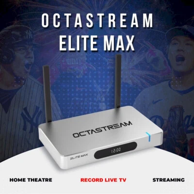 ELITE MAX P&P⚡Limited Edition⚡30 Elite APPS⚡VIP Rec.TV vs. empty supebox suprem - Image 1 of 4