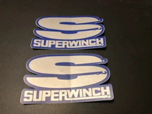 SUPERWINCH OEM FACTORY "S" STICKER 3.25X2 2pc SET - Picture 1 of 1