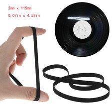 11.5cm Universal Rubber Drive Belt Tape Recorders DVD Belt for Drives Turntable