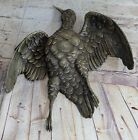 Figurine Art Déco Collection Collection Oiseau Monture Murale Sculpture Bronze Vente