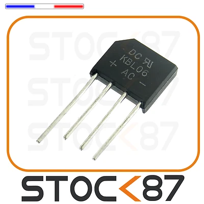 SK87 1508# Pont de diodes 4A 600V -- 5 pcs
