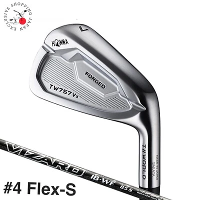 HONMA Golf Tour World 22 TW757Vx Iron #4 VIZARD IB-WF85 Graphite Shaft Flex S In - Image 1 of 4