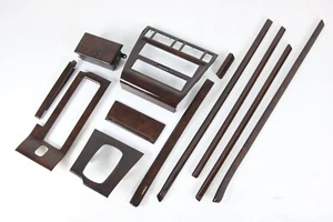 Audi A8 D2 4.2 legno di radice decorazione porta listelli set interni 4D1863270 II S8 4D - Foto 1 di 17