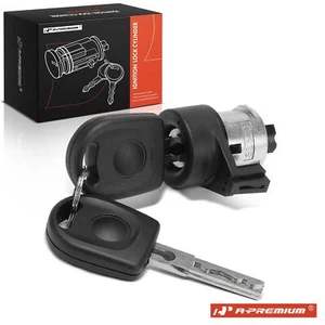 Ignition Lock Cylinder Zamak 5 w/ 2 Keys for VW Jetta 2005 Passat 2003 Golf GTI - Picture 1 of 8