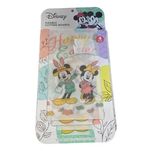 Tablero de cortar flexible de Pascua Disney Mickey Minnie nuevo - Imagen 1 de 4