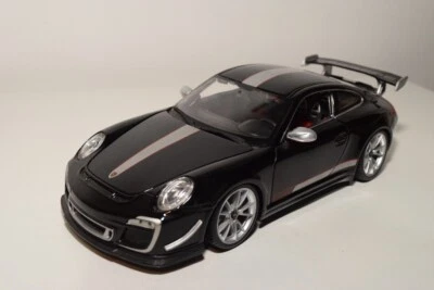 B13 1:18 BBURAGO BURAGO PORSCHE GT3 RS 4.0 NERO OTTIME CONDIZIONI - Immagine 1 di 4