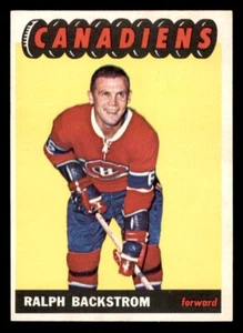 1965-66 Topps - #73 Ralph Backstrom EX *RC7 - Picture 1 of 2