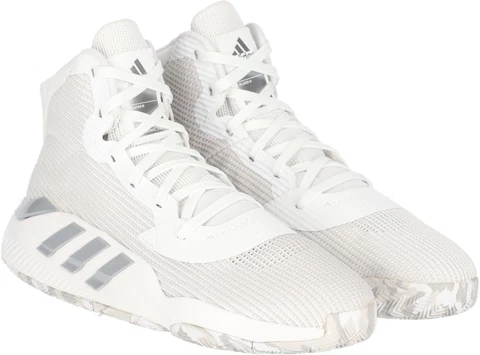 Kansas Jayhawks Team-Issued White Pro Bounce Shoes from the Cover