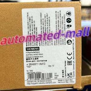 1 PC NEW SIEMENS Contactor auxiliary 3RH6911-1AA10   Fast delivery - Picture 1 of 8