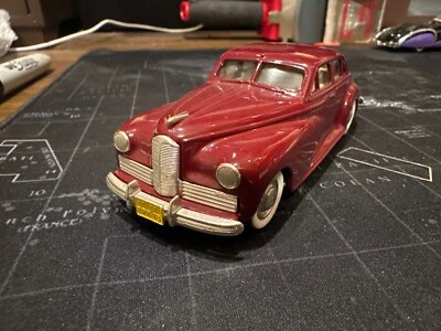 Vintage 1941 Packard Clipper 1/43 scale burgundy diecast by Brooklin Model - Image 1 of 4