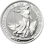 2020 UK Britannia 1oz Silver Coin, GBP 2