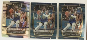 JONATHAN KUMINGA 2021/22 PANINI SELECT #28 SIlver Prizm And Base (2) - Imagen 1 de 2
