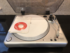 ION iTT USB10 USB Turntable GT Cartridge ION CD Owner Manual Perfect Condition