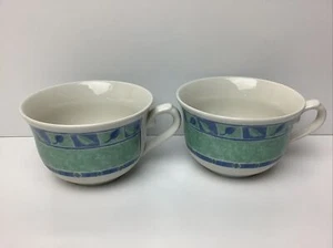 Churchill Java 2 x Replacement Breakfast Cups Only Lovely Condition - Picture 1 of 6