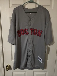 Pedro Martinez XXL 2004 World Series Boston Red Sox Majestic Gray Jersey NWOT - Picture 1 of 8