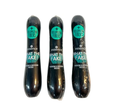 Máscara Essence What The Fake (16 ml / 0,54 oz | 01 negra) NUEVA; Lote de 3 Foto 1 de 2