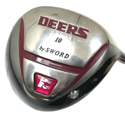 KATANA DEERS by SWORD  10deg S-FLEX DRIVER GOLF CLUB retail price 800USD  inv - Image 1 of 4