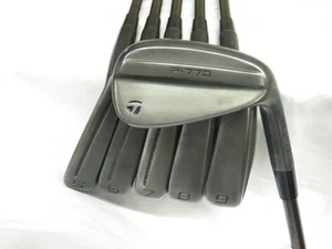 Used Taylormade P770 Battle Worn Iron Set 5-PW NSPro Modus 3 120 X Steel BLACK - Picture 1 of 9
