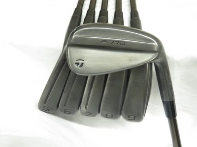Used Taylormade P770 Battle Worn Iron Set 5-PW NSPro Modus 3 120 X Steel BLACK - Image 1 of 4
