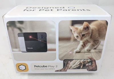 New, Petcube Play 2 Wi-Fi Pet Camera with Laser Toy for Cats & Dogs - Image 1 of 3