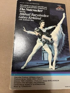 1982 MGM/UA (Big Box) VHS: 1977 The Nutcracker (Mikhail Baryshnikov) - Picture 1 of 3