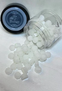 100 cuentas de cera de sellado transparente fantasmal - Imagen 1 de 3