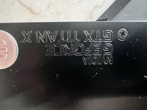 NVIDIA GeForce GTX TITAN X 12GB GDDR5X Graphics Card w/ EKWB water cooler PARTS - Picture 1 of 6