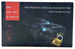 Detector de errores inalámbrico mejorado K18 GPS/espía/monitor detector antiespía - Imagen 1 de 6