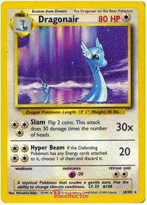 Dragonair - 18/102 - Rare - Unlimited LP TCG Pokémon - Picture 1 of 1