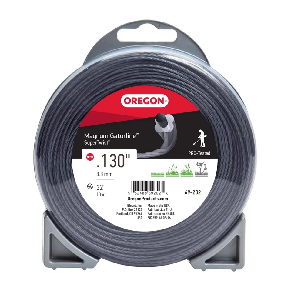 Oregon 69-202 Super-Twist Magnum Gatorline 32ft Coil; .130" Gauge - Image 1 of 1