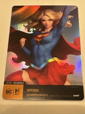 Supergirl DC Hybrid Trading Card Chapter 4 Mythic  Mint A387 - Image 1 of 2