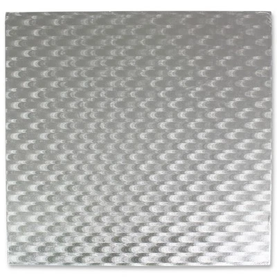 PME CCS826 Vassoio Sottotorta Quadrato Sottile Argento 4-inch - Immagine 1 di 4