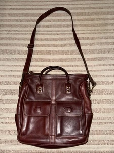 Bolso de Mano JW Hulme Mini Excursion en Cuero Heritage Hecho en Estados Unidos En muy buen estado - Imagen 1 de 23
