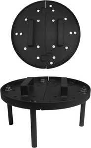 13" Baffle Plate for Clay Oven Tandoor – Mild Steel Plate with Detachable Legs - Picture 1 of 9