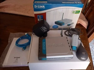 D-Link Wireless G Kit DWL-922 (router + USB adapter) perfettamente funzionante - Foto 1 di 10